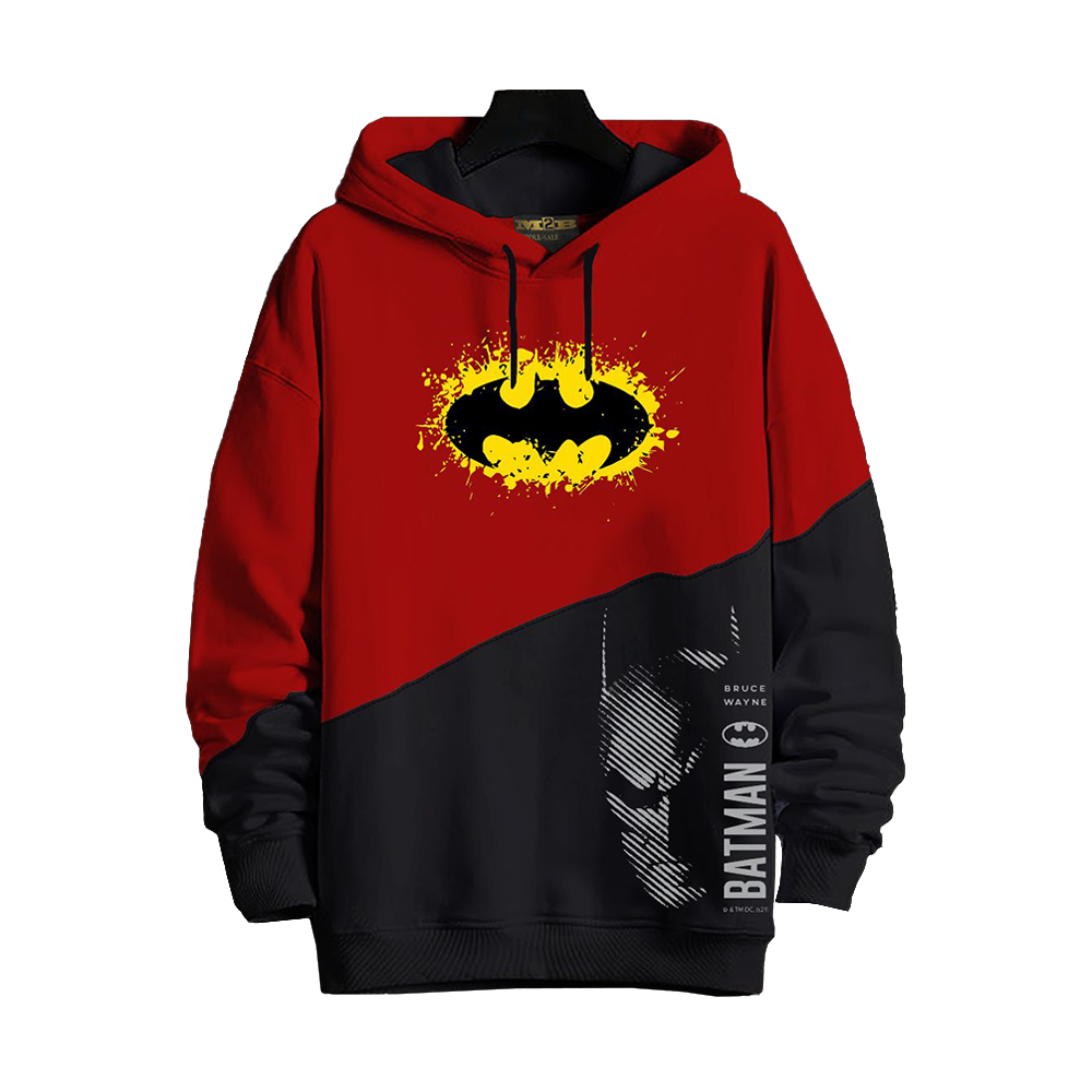 Cotton batman winter hoodie for men