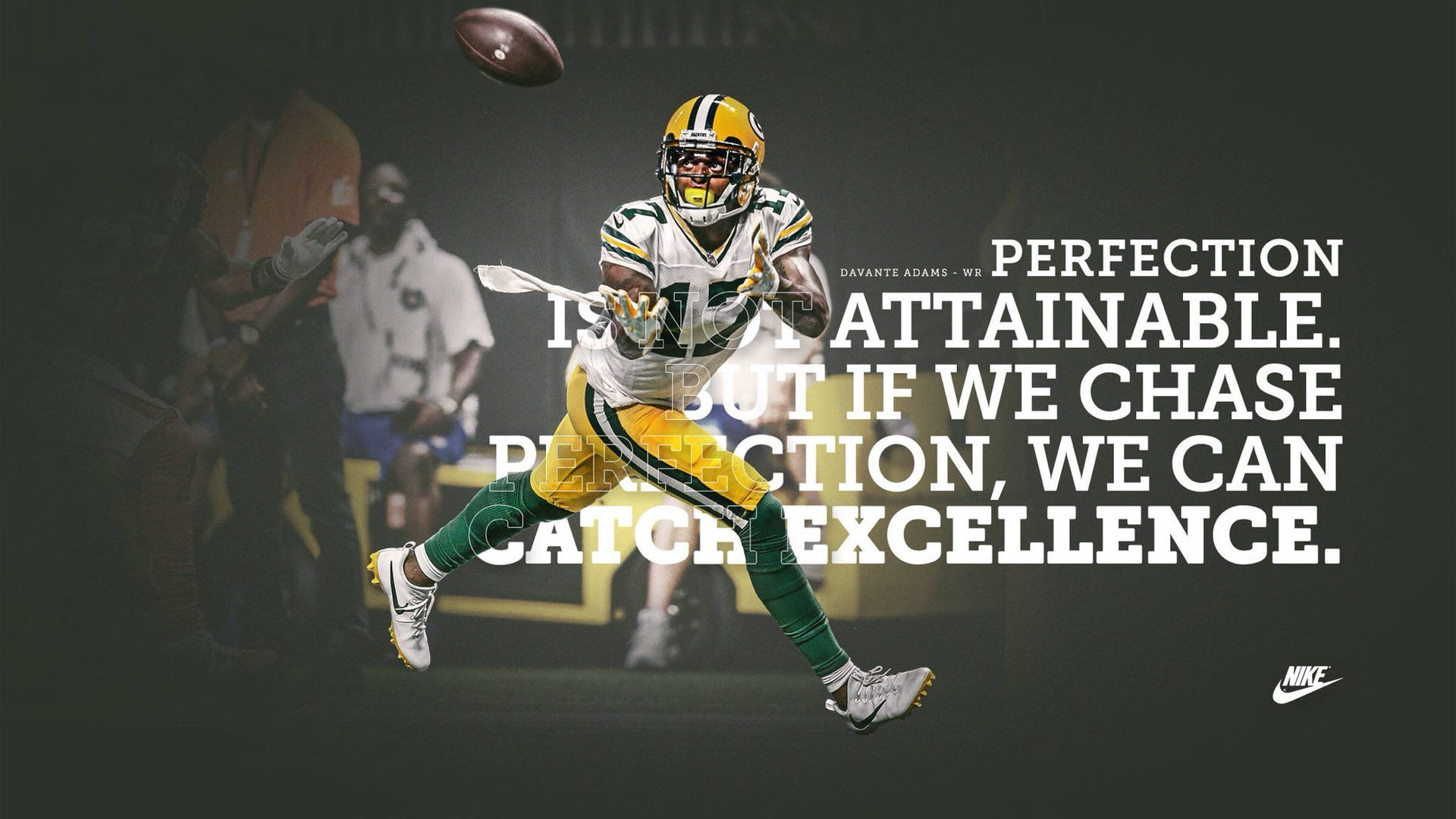 Download davante adams motivational message wallpaper