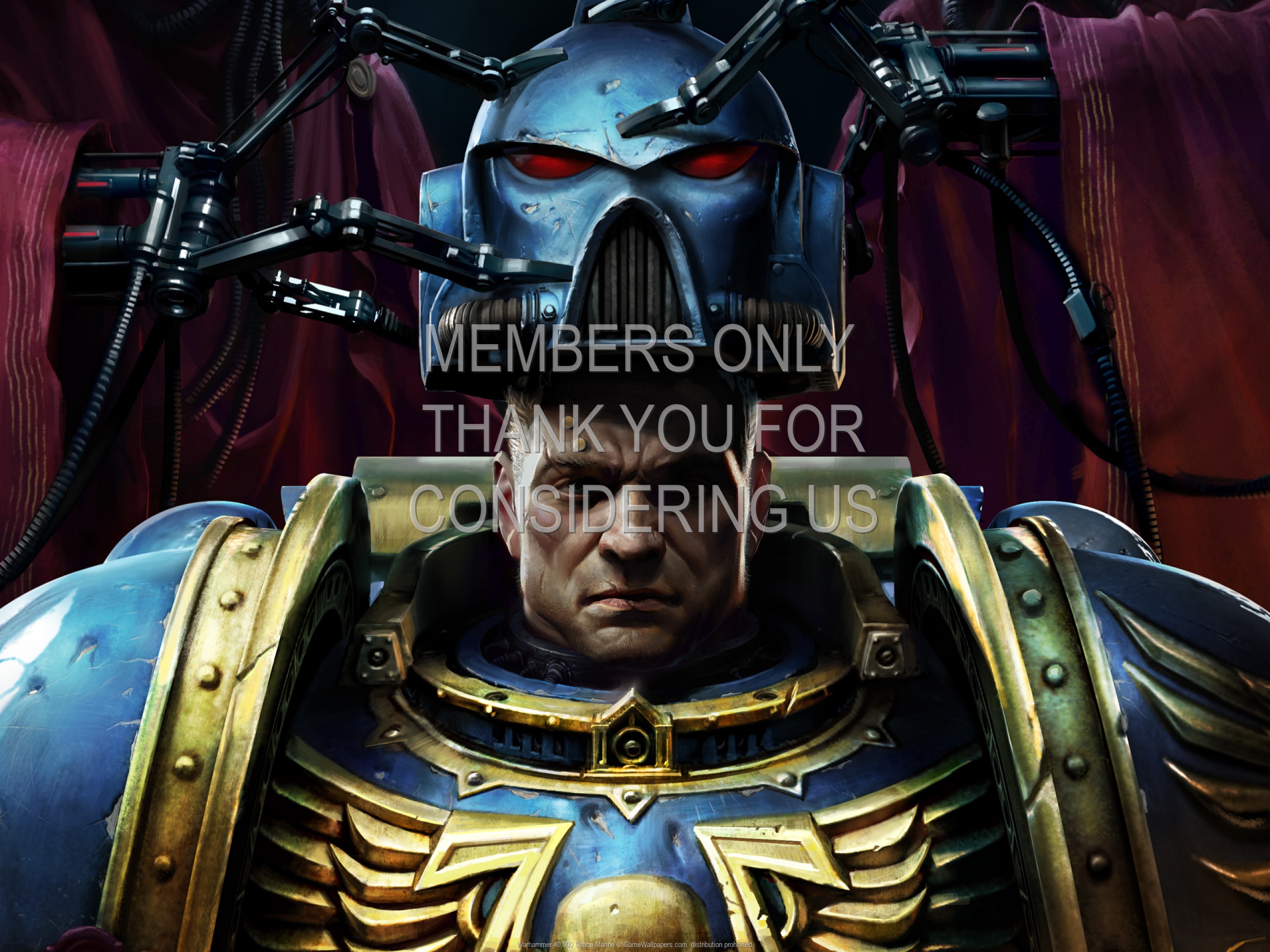 Warhammer space marine wallpaper p horizontal