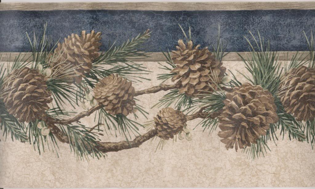 Download Free 100 + adirondack pine cones wallpaper border