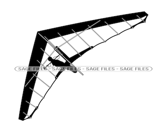 Hang glider svg hang gliding svg hang glider clipart