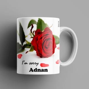 Beautum adnan i am sorry printed white model nobysimg ceramic coffee mug price in india