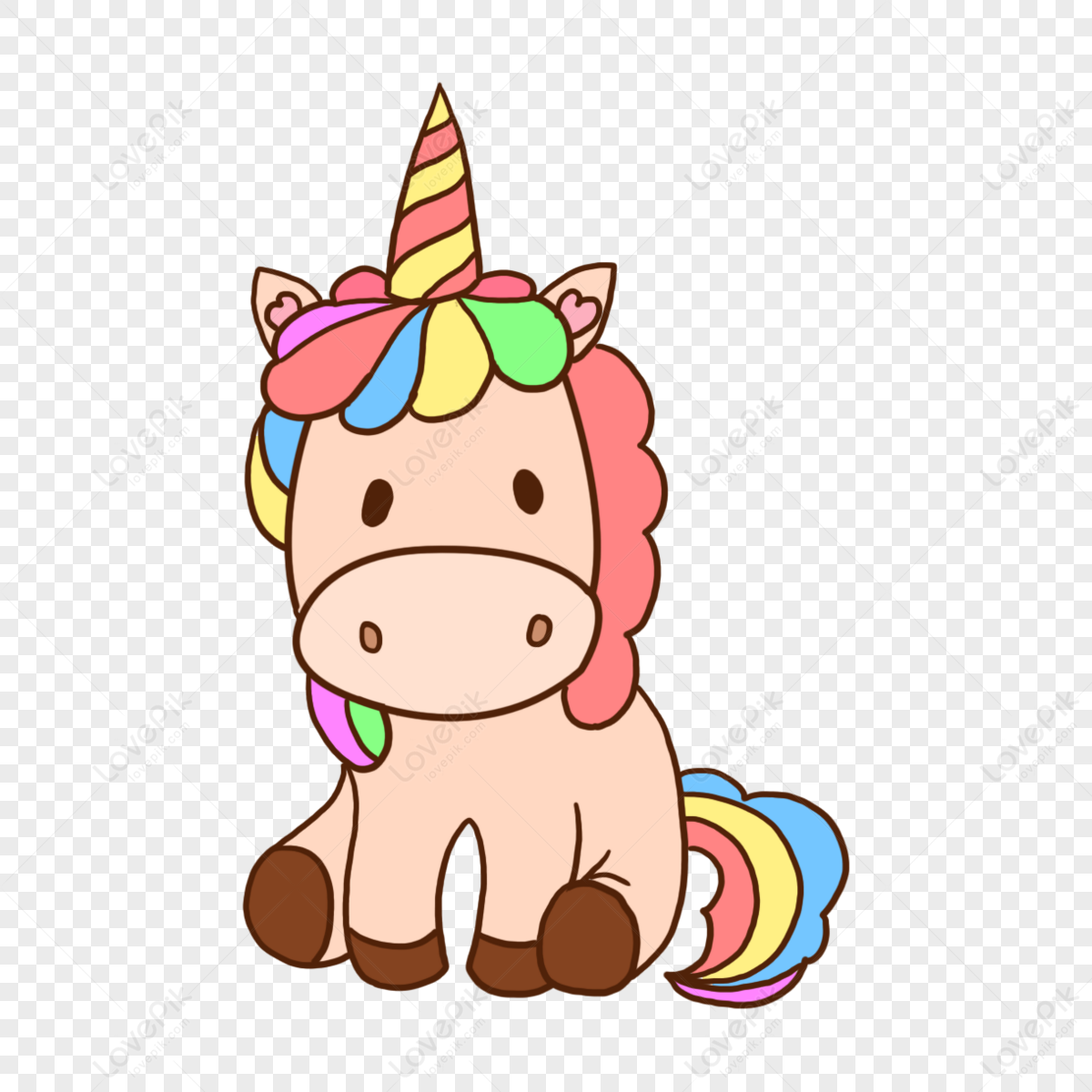 Cute unicorn png images with transparent background free download on