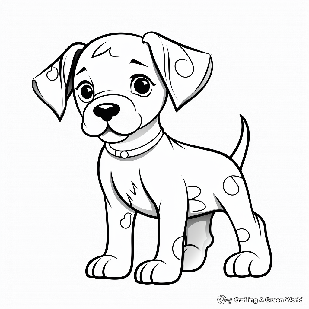 American bulldog coloring pages