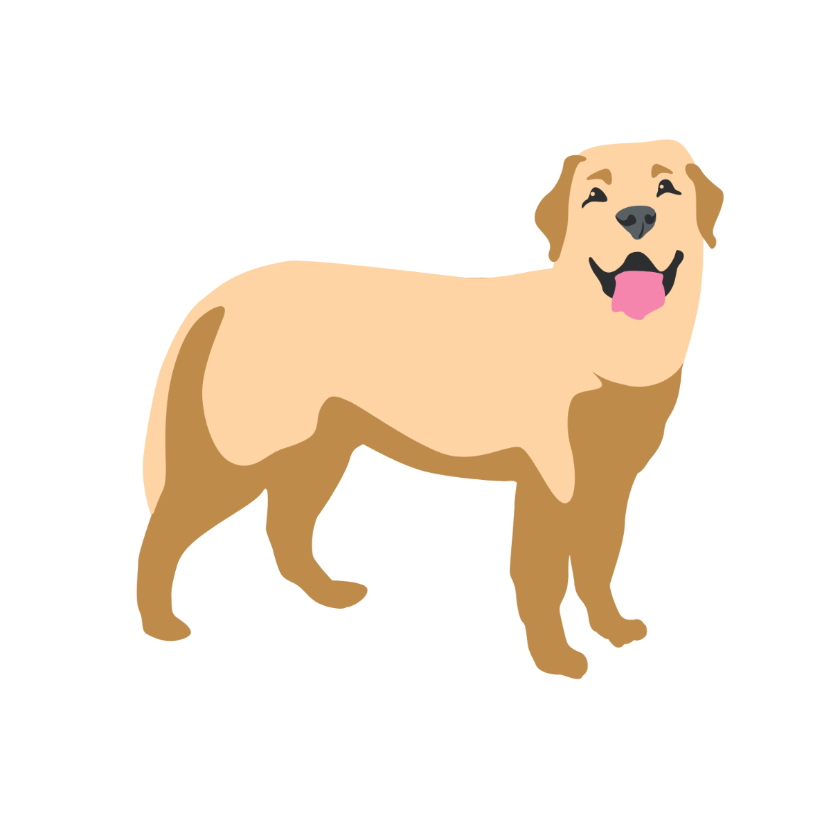 Free dog vector