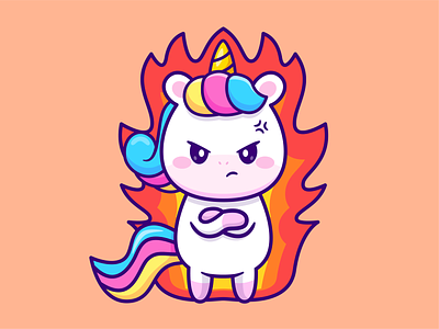 Cute baby unicornðððð by catalyst on