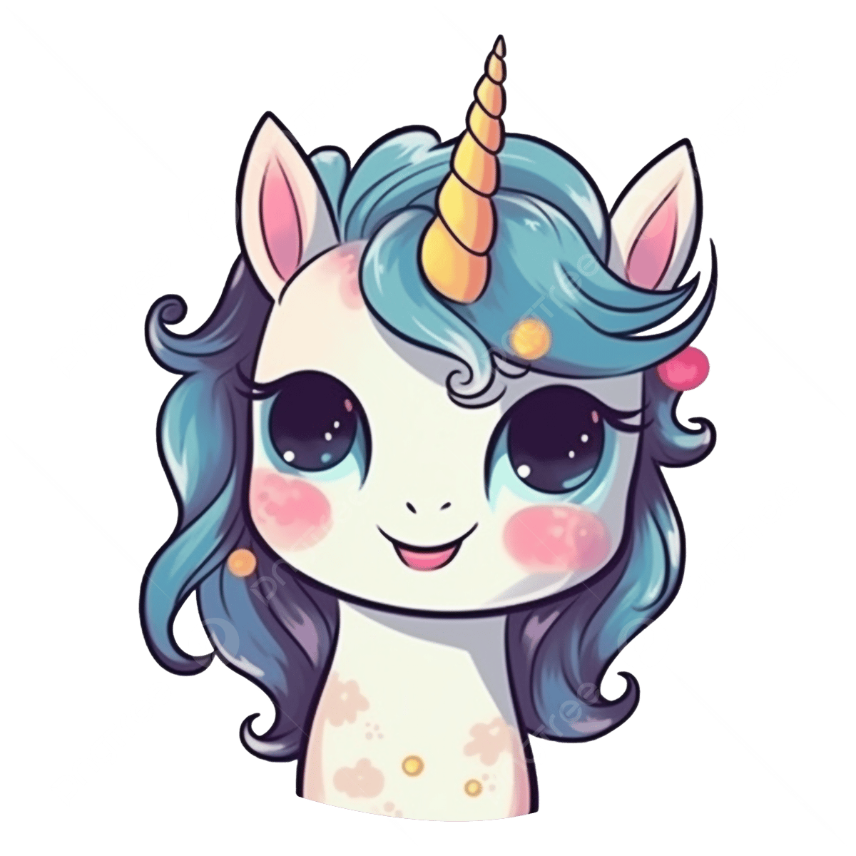 Unicorn avatar png transparent images free download vector files