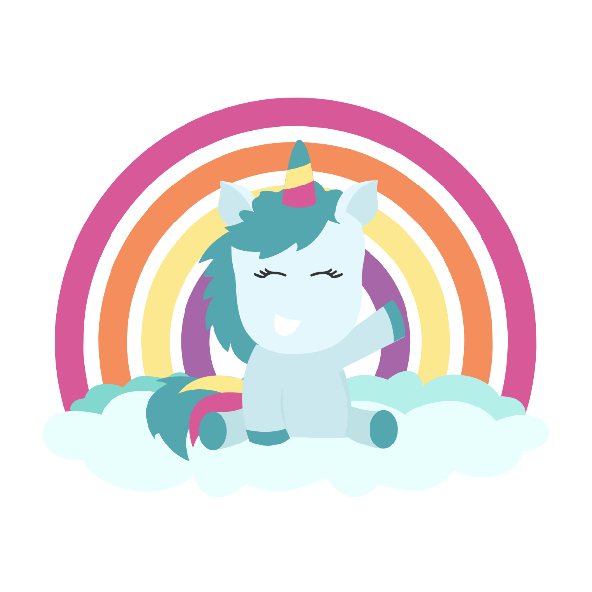 Free unicorn vector