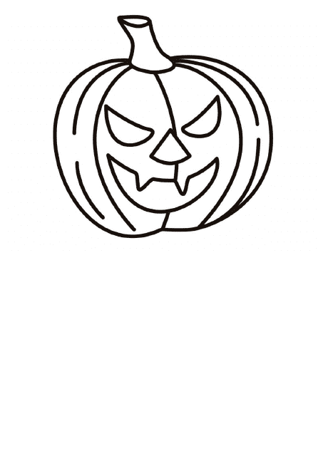 Free halloween coloring page templates