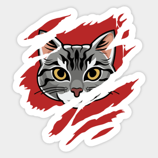 Killer cat stickers for sale