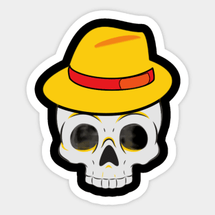 One piece skull stickers for sale