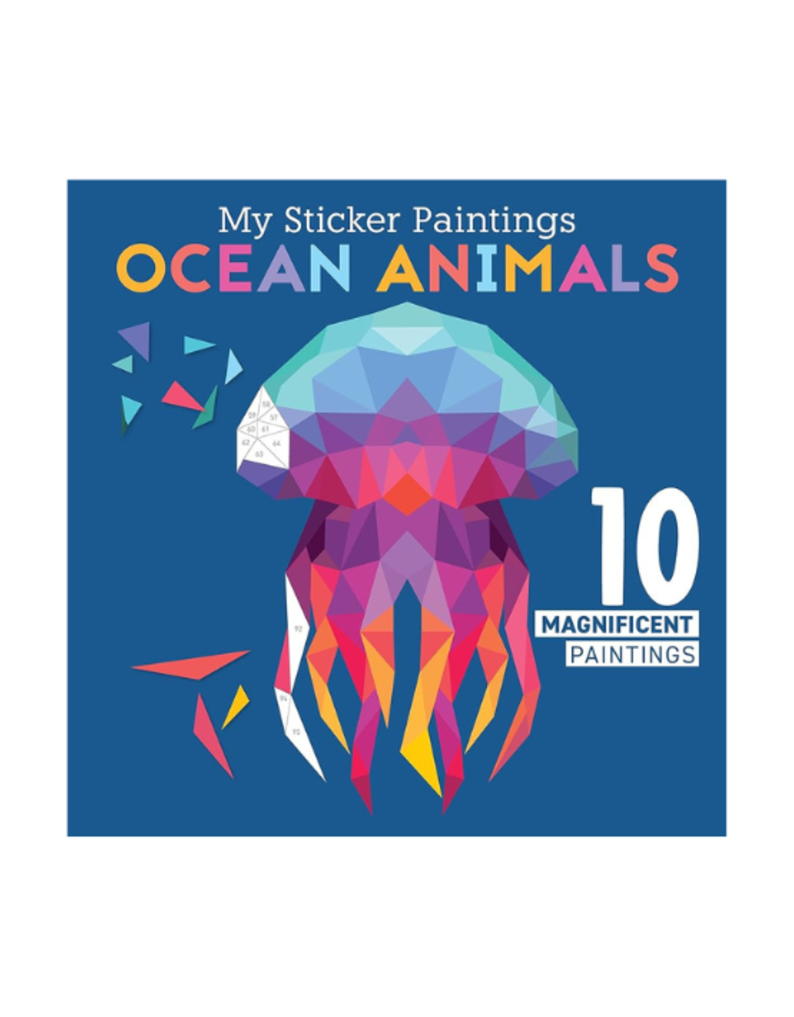 My sticker paintings ocean animals