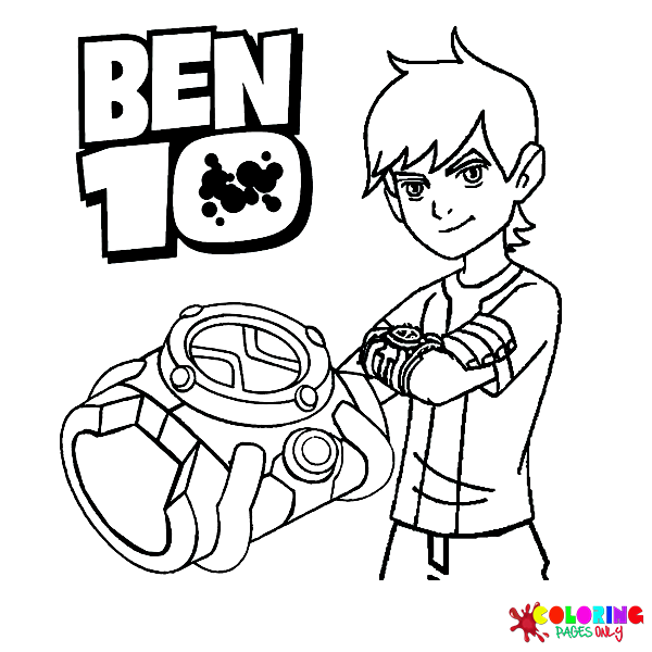 Ben coloring pages