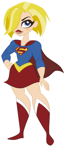 Supergirl ggallery dc super hero girls wikia