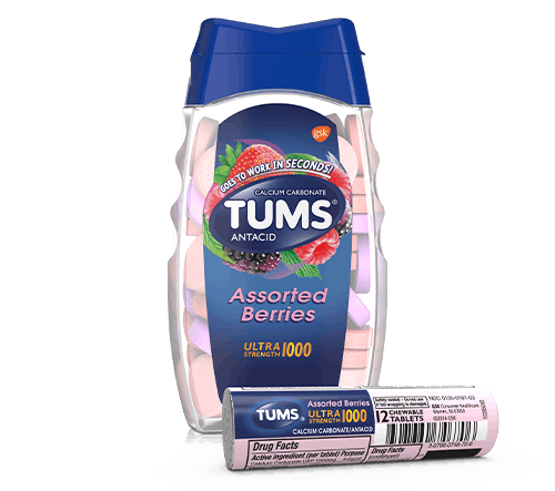 Antacid products and heartburn medication