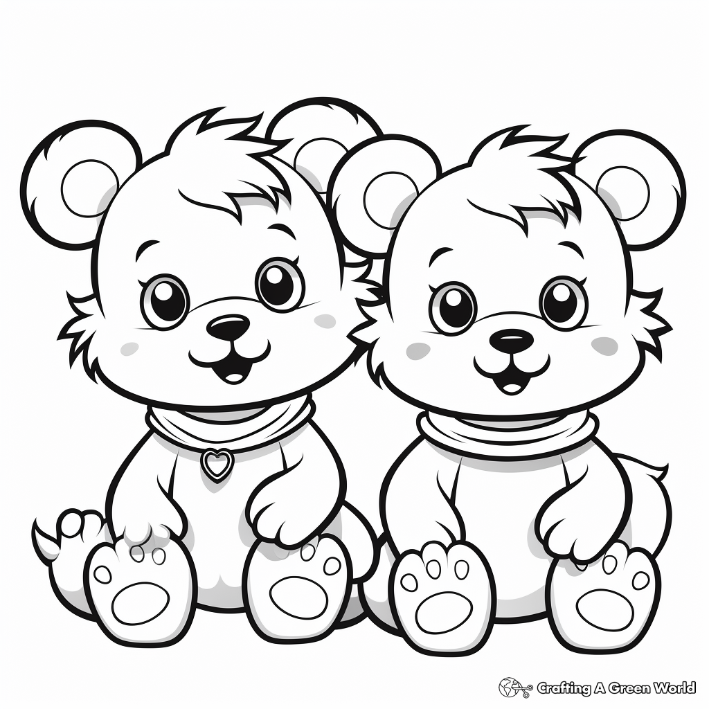 Rainbow friends coloring pages