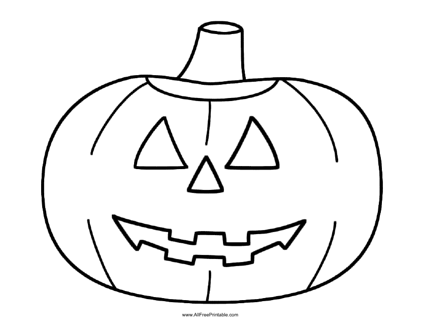 Free halloween coloring page templates