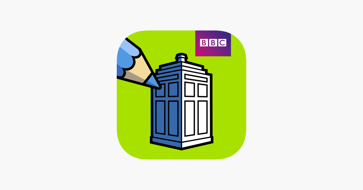 Bbc colouring doctor who on the app store