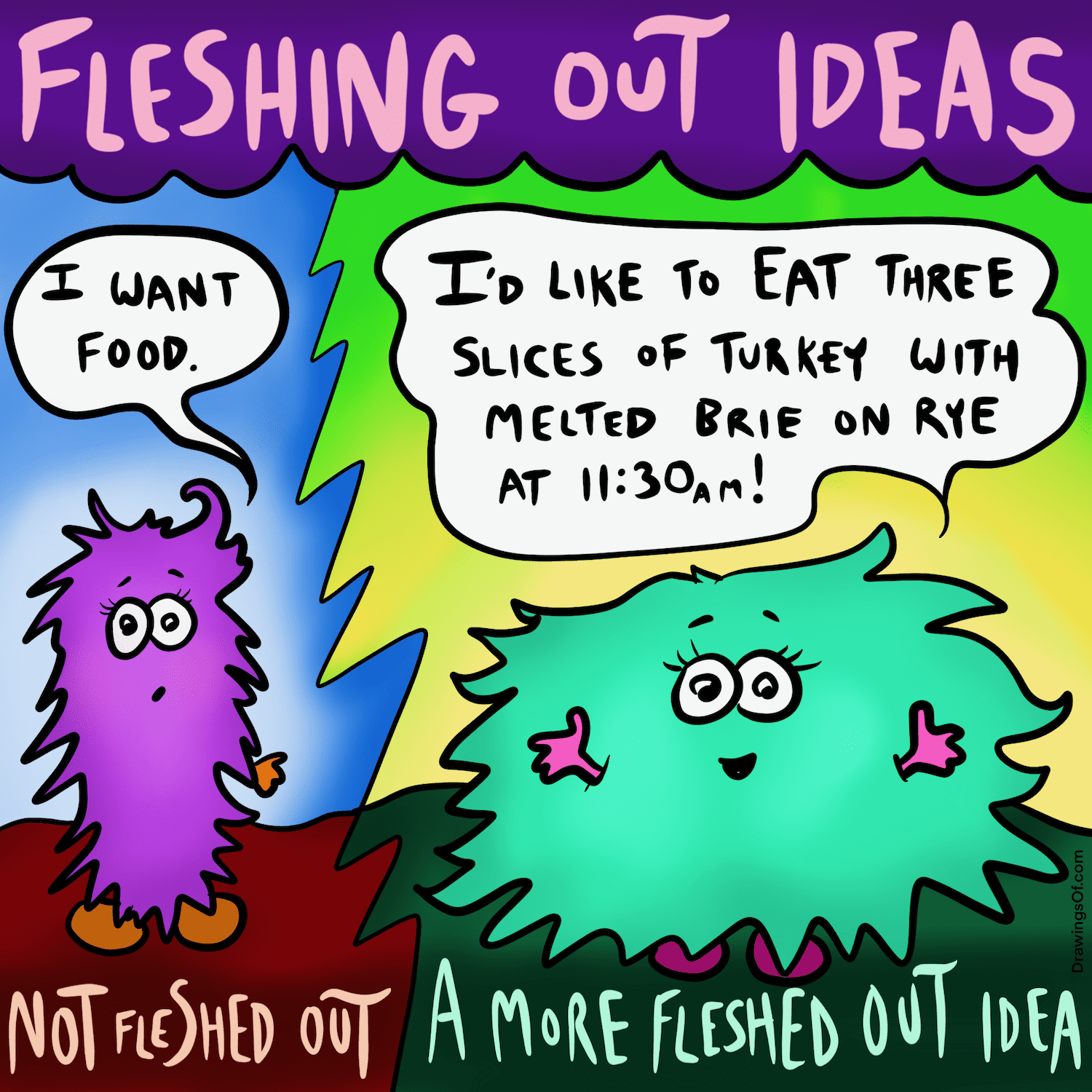 Flush out or flesh out learn the difference