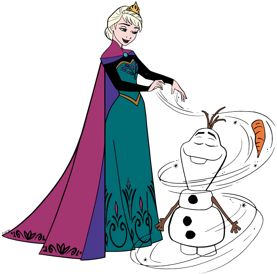 Frozen characters clip art images group disney clip art galore