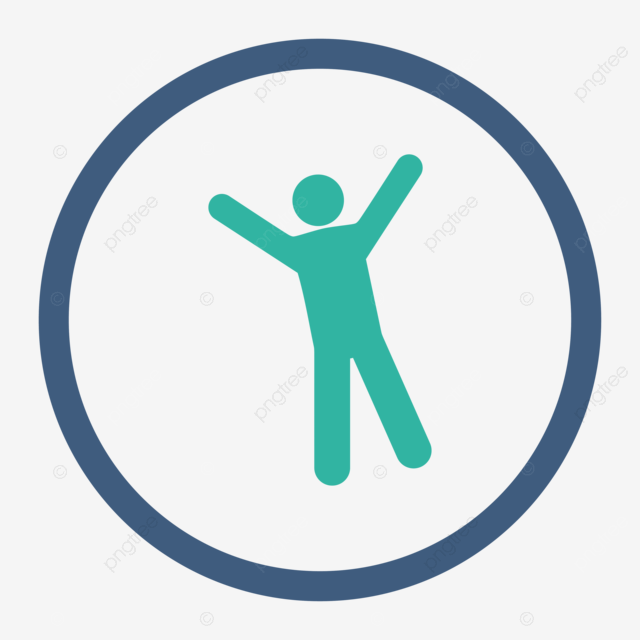 Joy icon winner raised person fitness png transparent image and clipart for free download