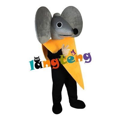 Cheese mouse birthday party mascot costume adult fancy dress halloween outfit