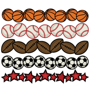 Sports clipart banner