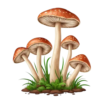 Cute mushroom drawing png transparent images free download vector files