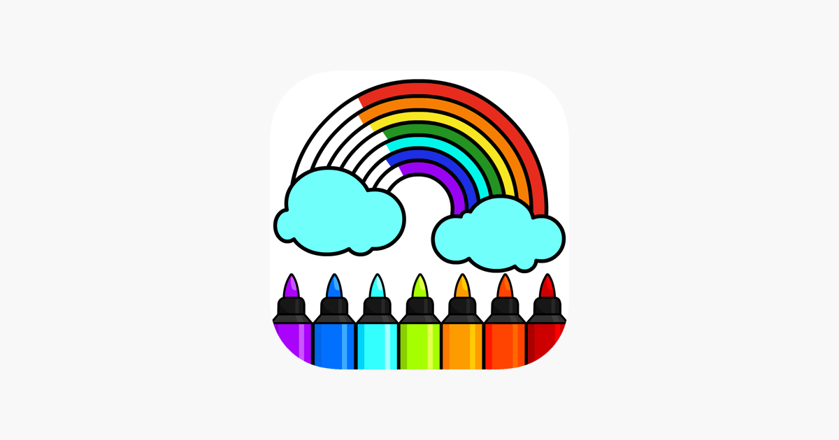 Colouring drawing for kids on the app store