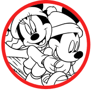 Mickey minnie mouse coloring pages