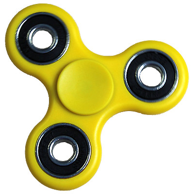 Hand spinner tri fidget toy stocking stuffer kids or adult stress anxiety relief