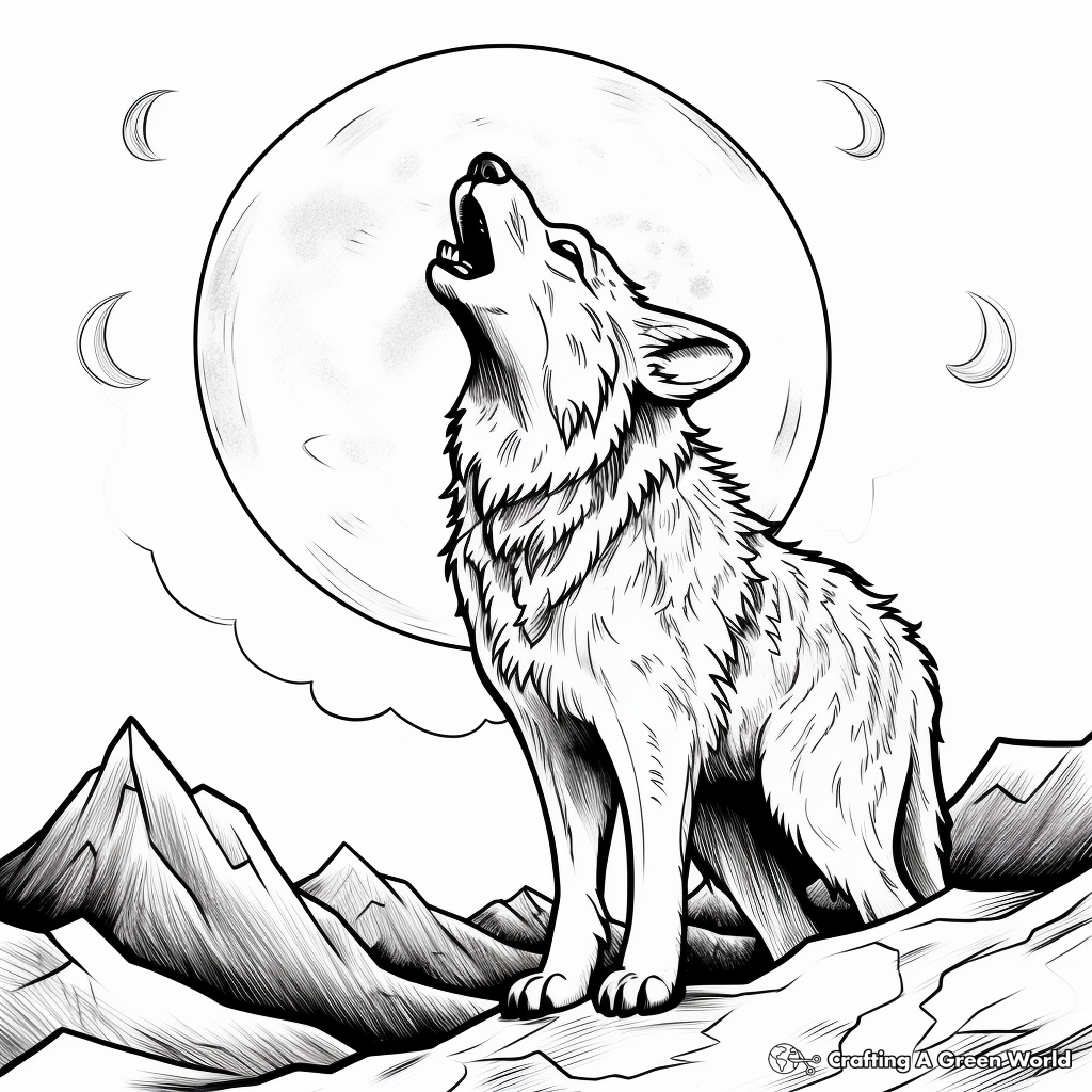 Timberwolves coloring pages