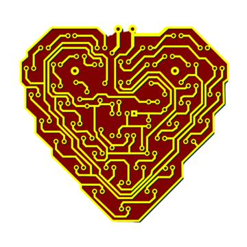 Hexagonal shape circuit board smart technology hexagonal technology smart png and vector with transparent background for free download