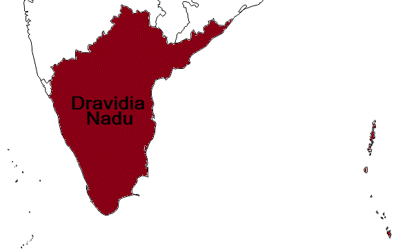 Why do tamil chavanists claim telugu as fellow dravidian and part of dravida nadu even though we dont look like tamils and the same is case with karnataka