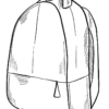 Backpack coloring pages printable for free download