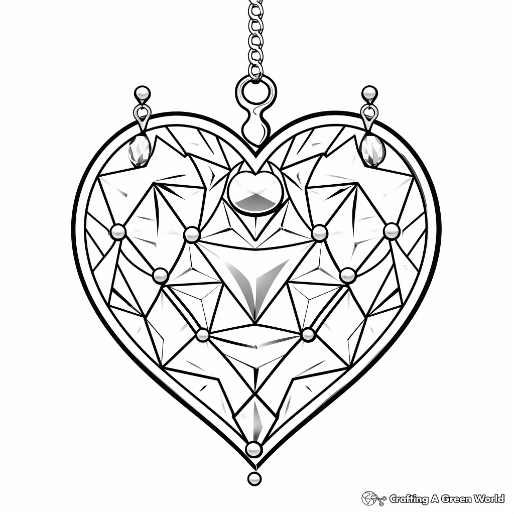 Suncatcher coloring pages