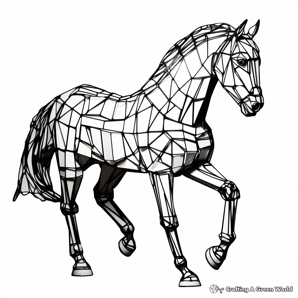 Secretariat coloring pages