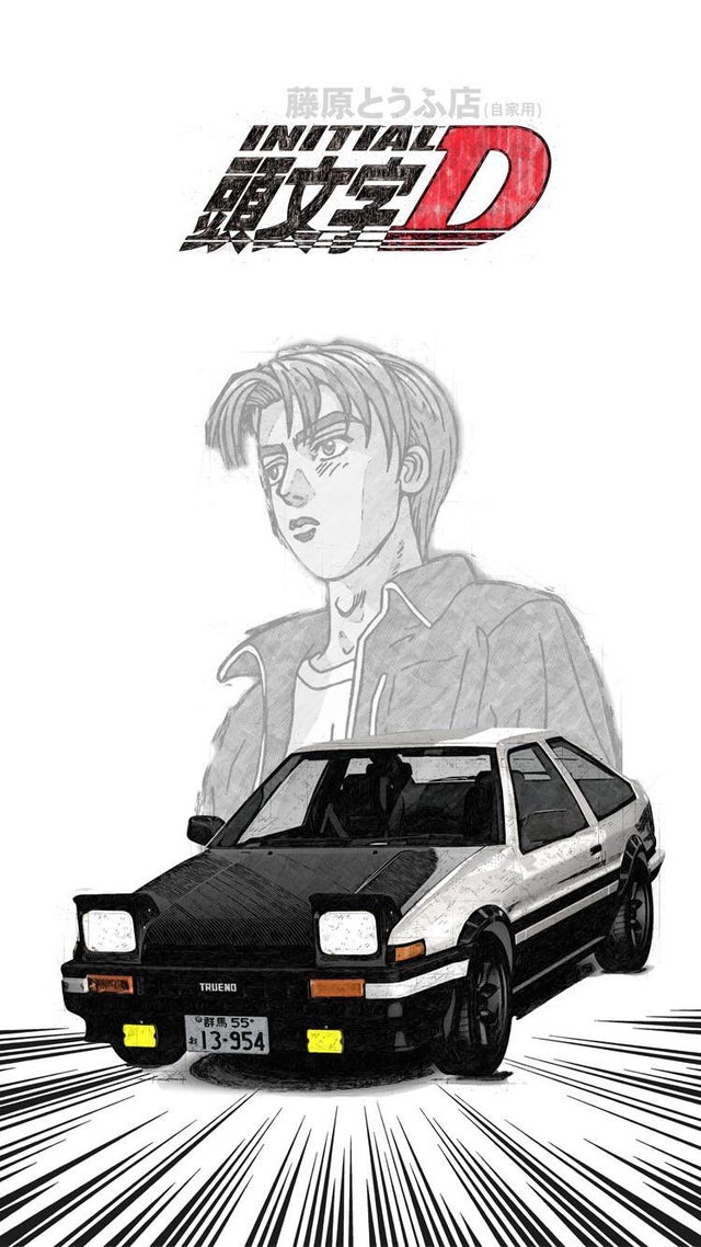 As promised heres some wallpapers of my initial d art