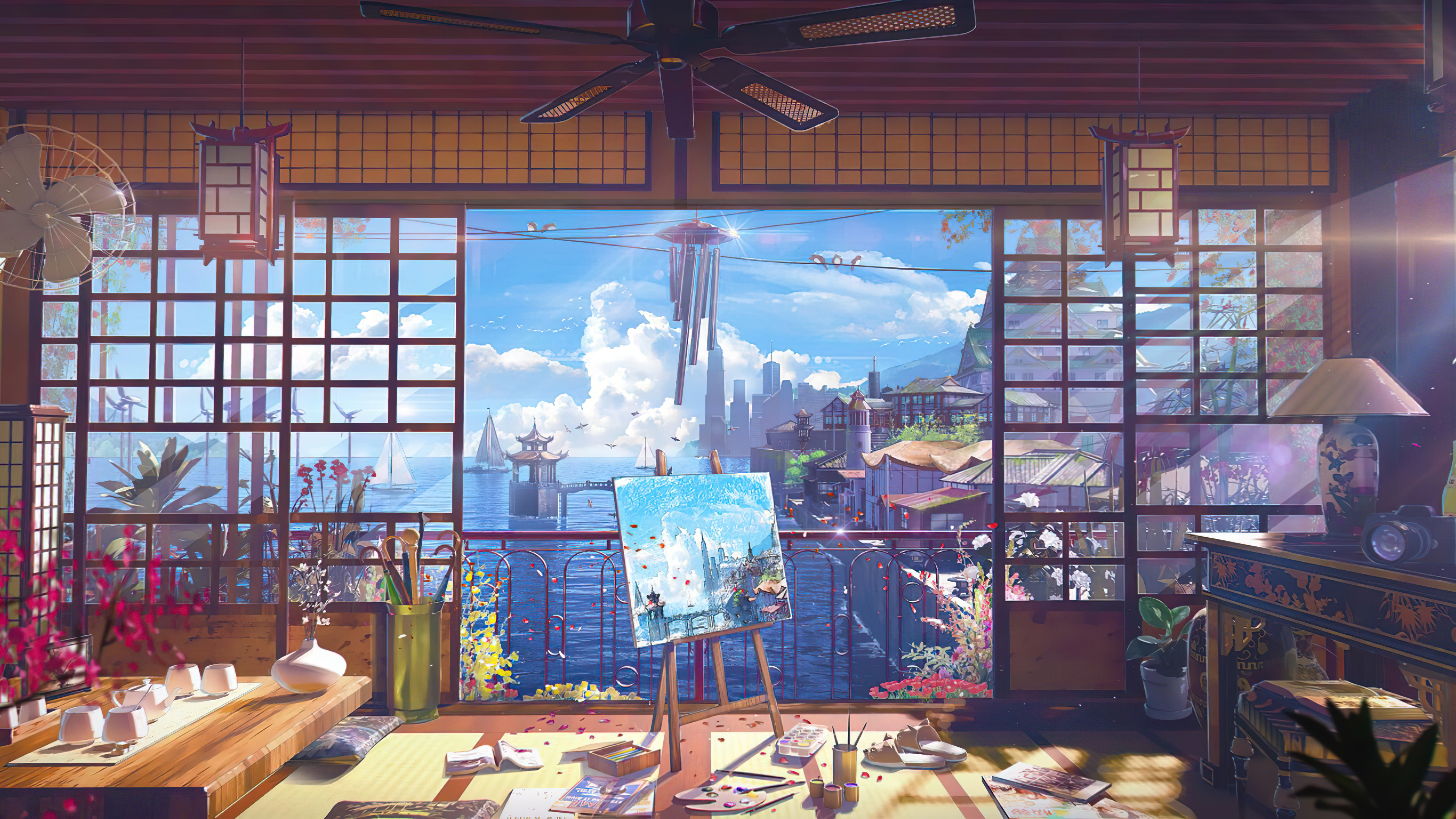 Anime room hd papers and backgrounds