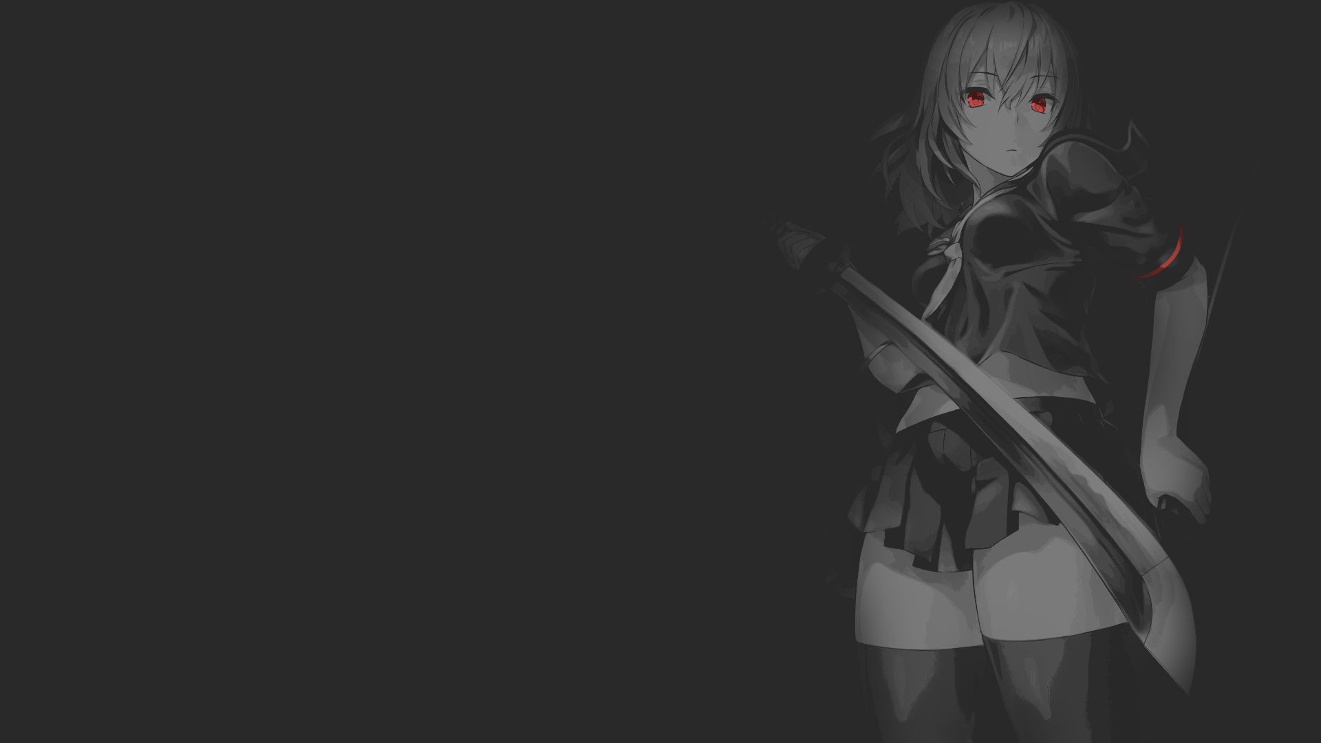 Dark anime girl aesthetic wallpapers