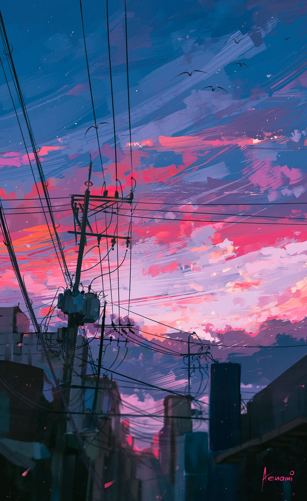 Aesthetic wallpaper anime