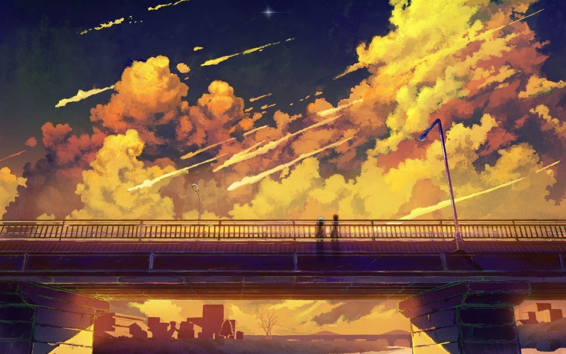 Anime scenery wallpapers pictures