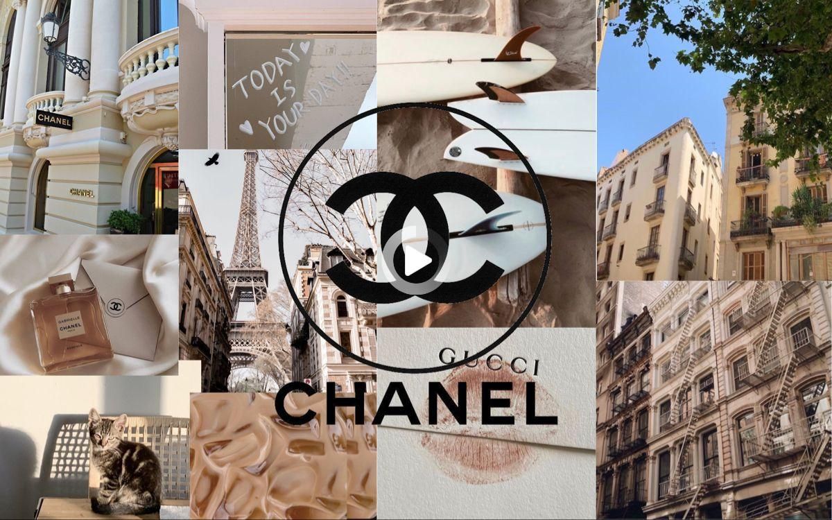 Chanel aesthetic laptop wallpapers