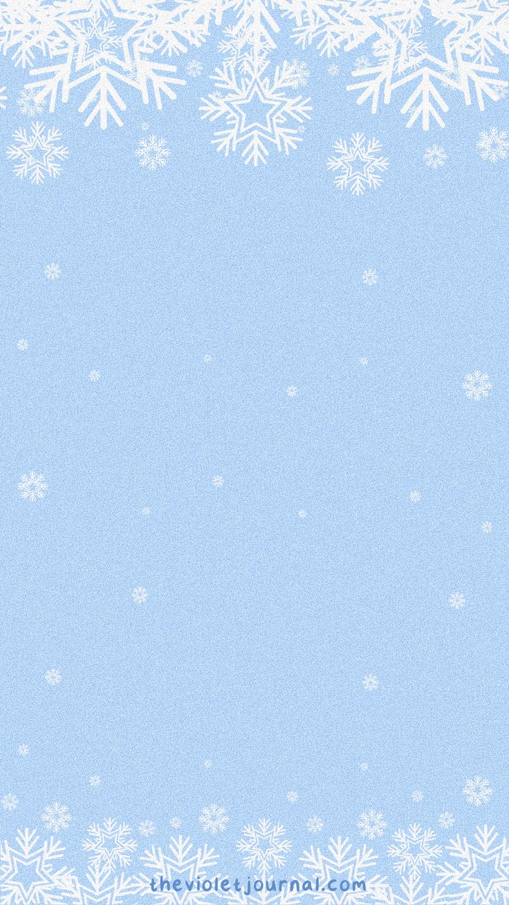 Blue christmas iphone wallpaper with white snowflakes in winter wonderland wallpaper winter wallpaper iphone wallpaper winter