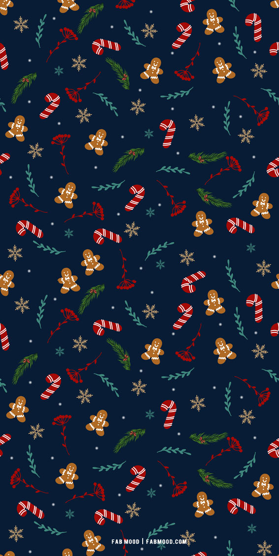 Aesthetic christmas wallpapers navy blue christmas wallpaper