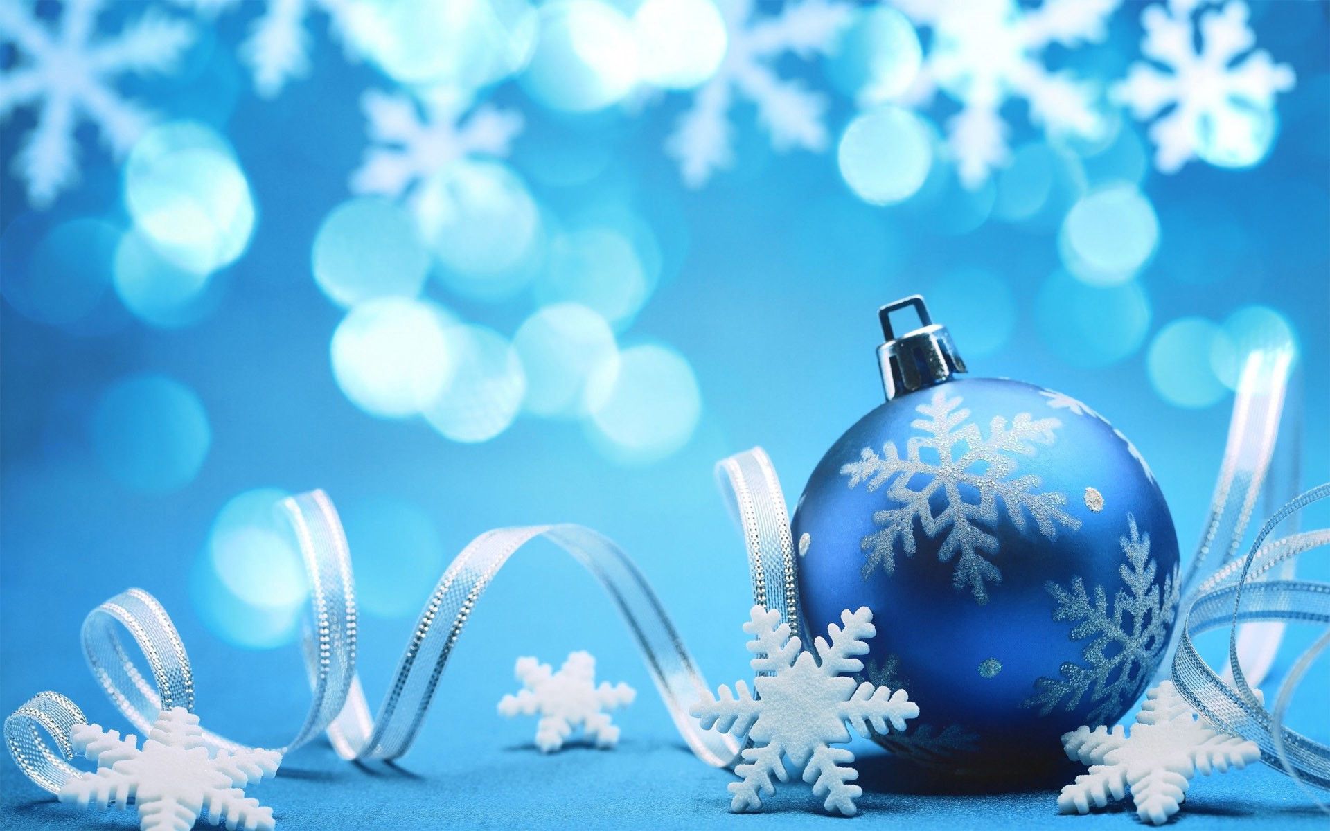 Blue christmas wallpapers