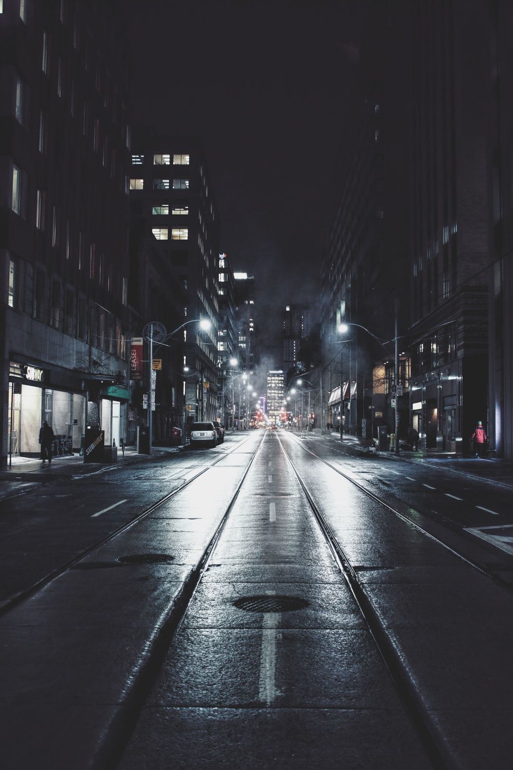 City street night wallpapers