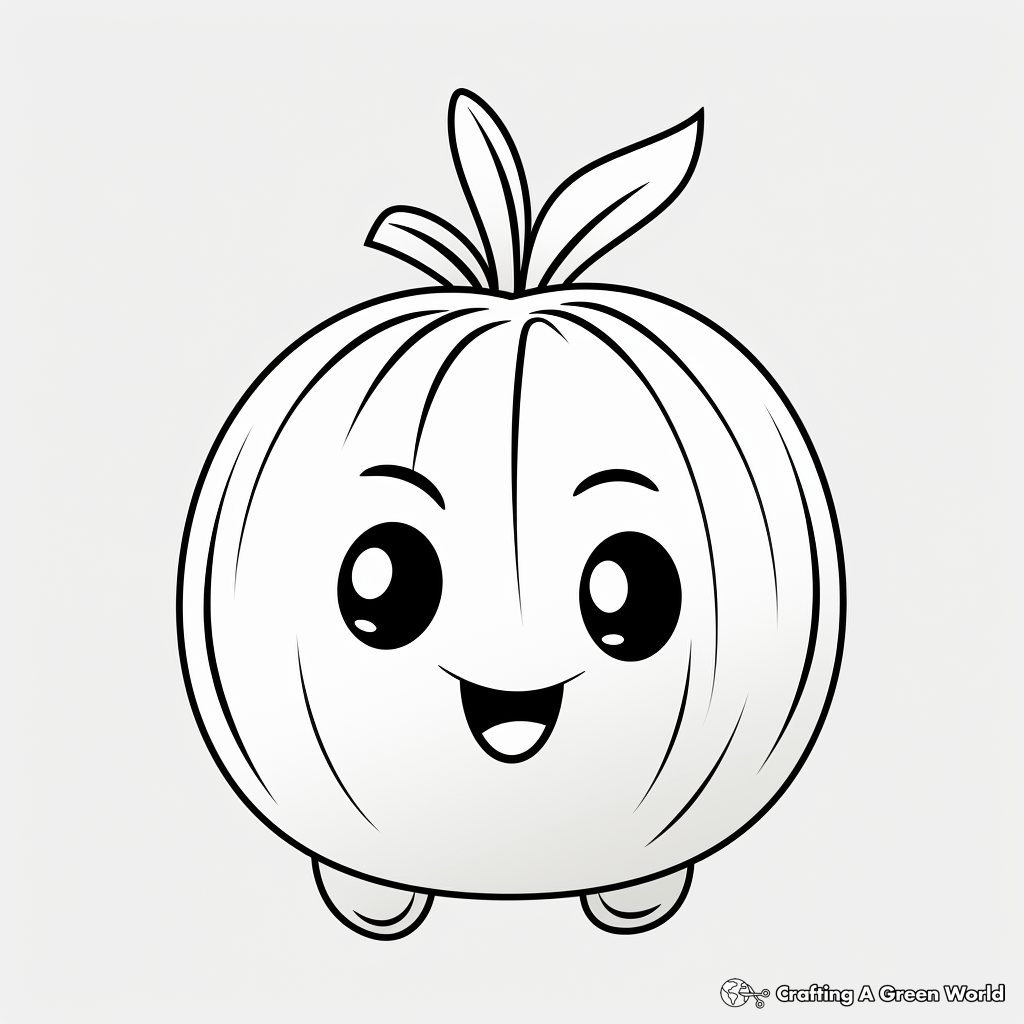 Turnip coloring pages