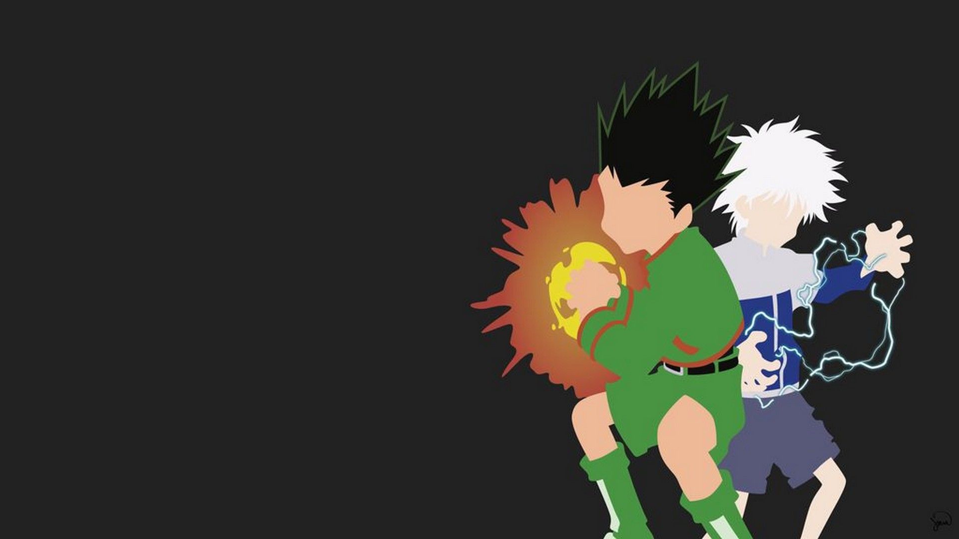 Wallpaper hd gon and killua