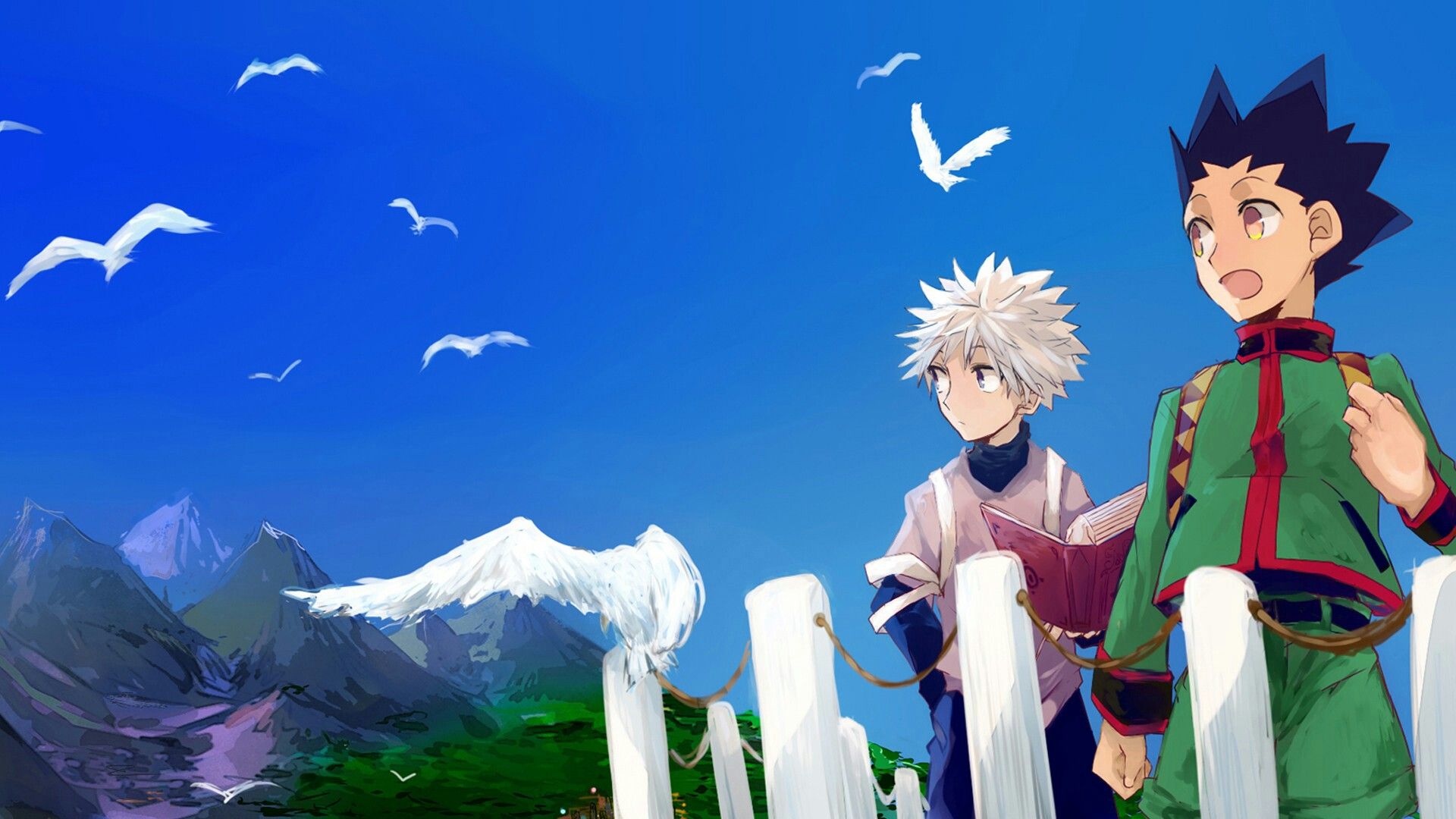 Killua and gon anime anime wallpaper hunter anime